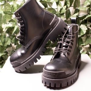 Balenciaga Strike Combat Bootie Women's EU 39 US 9